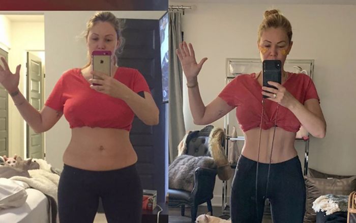 Hoa hậu Mỹ chia sẻ thành quả giảm cân ngoạn mục sau khi tăng 18kg