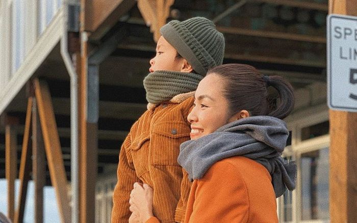 Tăng Thanh Hà tự tay làm bánh kem mừng sinh nhật con trai quý tử