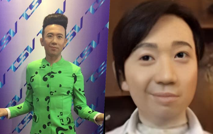 Trúc Nhân khoe ảnh tượng sáp thảm họa của Trấn Thành khiến fan 'cạn lời'