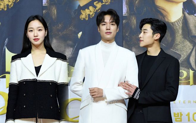 Họp báo 'The King': Woo Do Hwan tranh làm 'phi tần' của Lee Min Ho, nữ nhân Kim Go Eun dạt qua một bên!