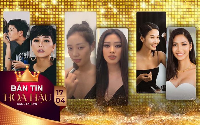 Nối gót H'Hen Niê - Hoàng Thùy, Khánh Vân học make-up sẵn sàng chinh chiến Miss Universe 2020