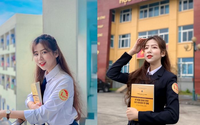 Nữ sinh Phú Yên xinh đẹp, đa tài và cơ duyên trở thành sinh viên của Học viện Tòa án