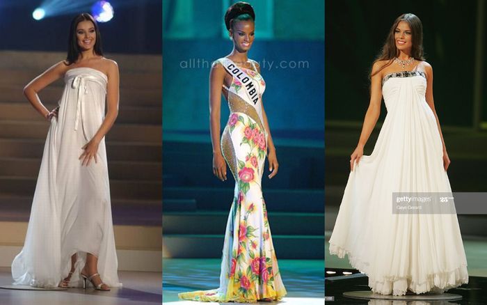 Đầm dạ hội bị chê tơi bời tại Miss Universe: Bộ giống váy ngủ, bộ như khăn trải bàn lai rèm cửa