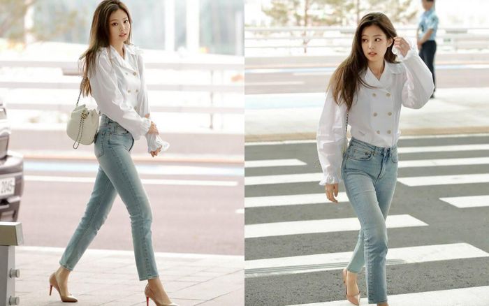 Chỉ cần diện sơ mi blouse trắng thôi Jennie Black Pink, Suzy 'đốn tim' cả khối người