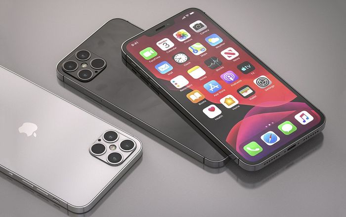 iPhone 12 Pro xuất hiện với thiết kế ấn tượng: Ngoại hình vuông vức giống iPhone 5, 4 camera siêu lớn