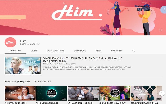 Giải mã độ hot của Him. với những video viral triệu view 