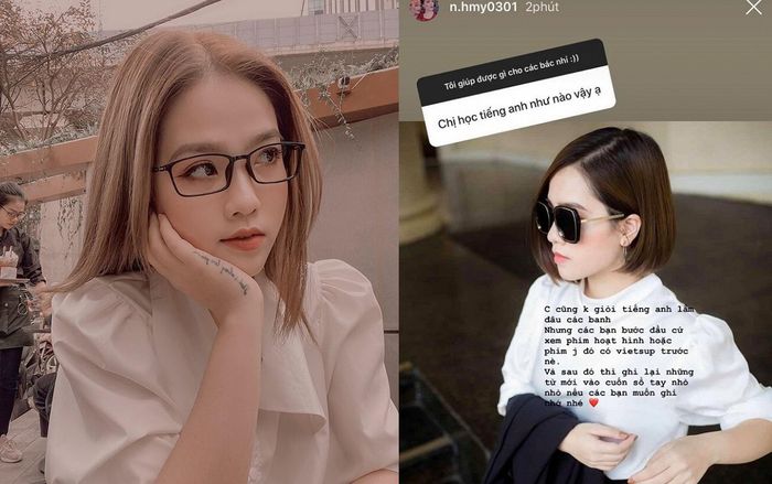 Tự tin chia sẻ bí quyết học tiếng Anh, 'tình cũ' Quang Hải lại gây chú ý vì mắc lỗi sai cơ bản
