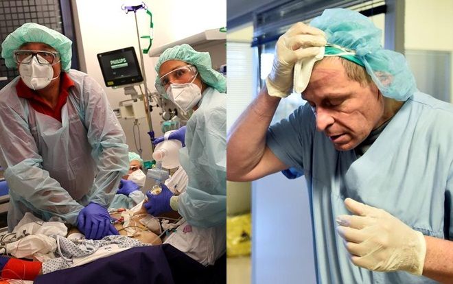 Cận cảnh sự sống và cái chết trong phòng chăm sóc tích cực bệnh nhân COVID-19