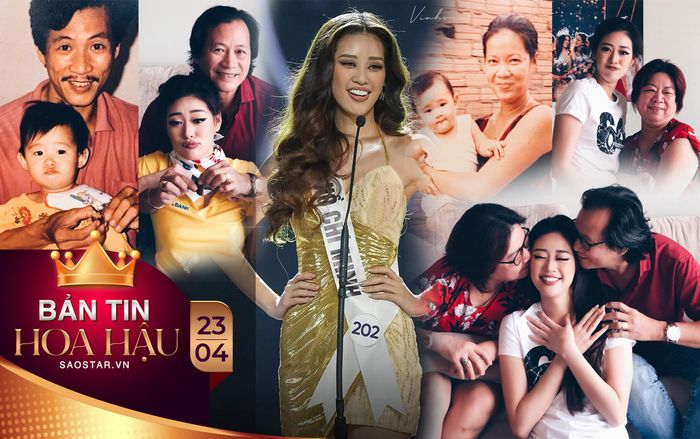 Khánh Vân cùng bố mẹ tái hiện kiểu pose dáng ngộ nghĩnh 24 năm trước khiến fan ngưỡng mộ