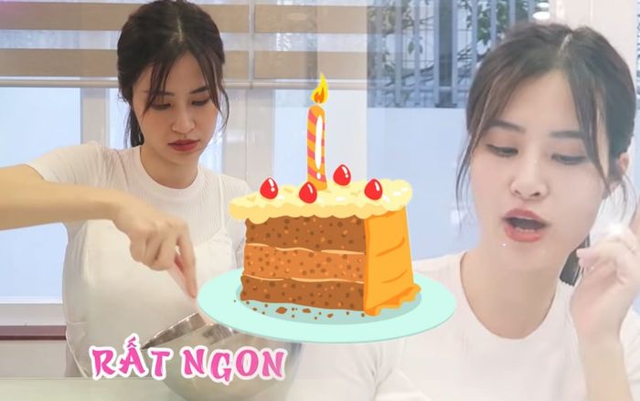 Fan đứt ruột khi Đông Nhi bị bỏng vì tự tay làm bánh mừng sinh nhật FC