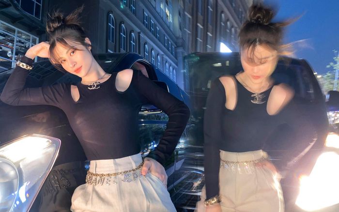 Đông Nhi đột nhiên khoe vòng eo nhỏ đến khó tin giữa nghi vấn mang bầu