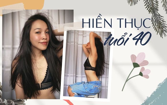 Hiếm khi thấy Hiền Thục mặc nội y khoe trọn vẻ gợi cảm ở tuổi 40