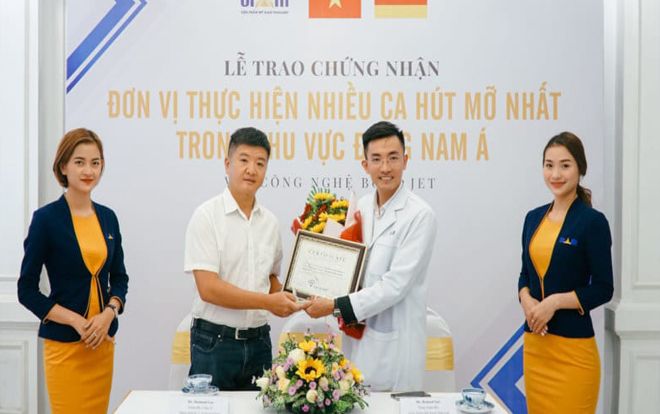 VTM Siam Thailand đạt chứng nhận đơn vị hút mỡ số 1 Đông Nam Á