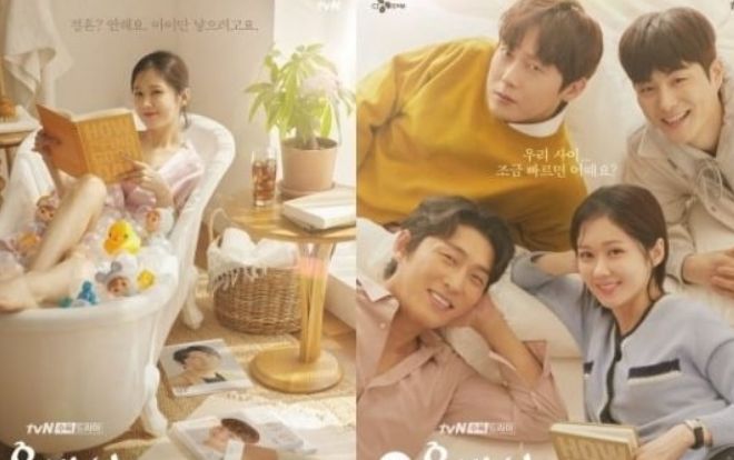 'Oh My Baby' của Jang Nara tung poster, và đoạn clip quay quá trình làm teaser: Jang Nara trẻ đẹp không tì vết bên cạnh ba mỹ nam