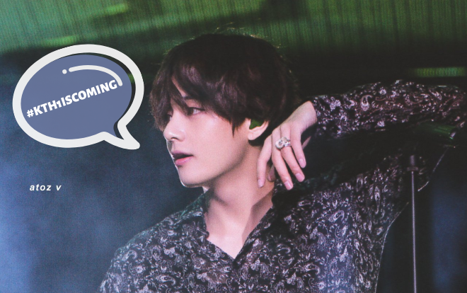 Vừa tiết lộ chút 'thính' solo, V (BTS) lập tức lọt top trending Twitter với hashtag #KTH1ISCOMING