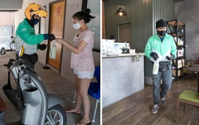 Thất nghiệp vì COVID-19, nam phi công chuyển sang làm nhân viên giao hàng