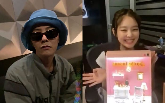 Fan sướng rơn khi xem livestream của Jennie (BlackPink) lại bất ngờ thấy xuất hiện G-Dragon