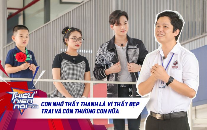 Ali Hoàng Dương phấn khích với cậu bé lớp 1 nhờ bố làm hoa giấy: 'Thầy Thanh đẹp trai và thương con'