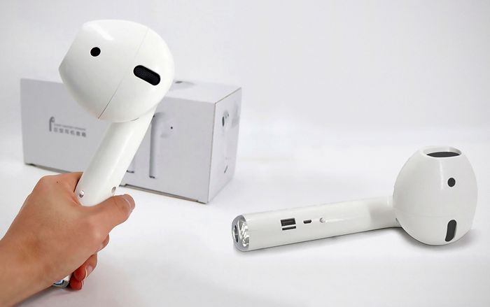 Hí hửng mua AirPods giá rẻ trên mạng, cô gái tá hoả khi nhận món hàng với kích cỡ 'vòi hoa sen'