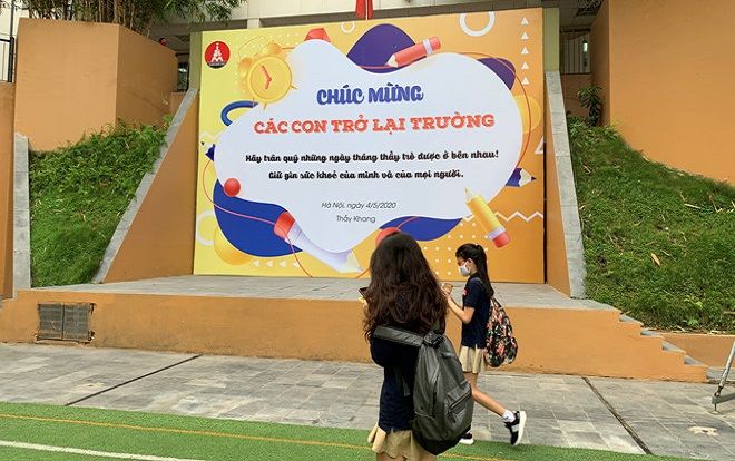 Học sinh đi học trở lại: Hãy trân quý những ngày được đến trường