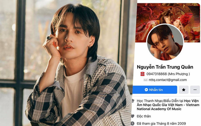 Tài khoản cá nhân của Nguyễn Trần Trung Quân bị mất tick xanh sau phát ngôn kém duyên với Mỹ Tâm trên sóng livestream