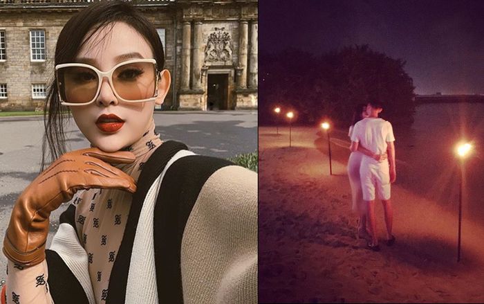 Huyền Baby khoe khoảnh khắc 'tình bể bình' bên ông xã đại gia khiến dân mạng 'phát hờn'