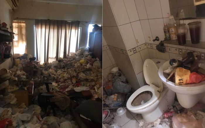 Rác chất cao tới tận nóc, chủ nhà sốc tận óc khi nhận lại phòng cho thuê