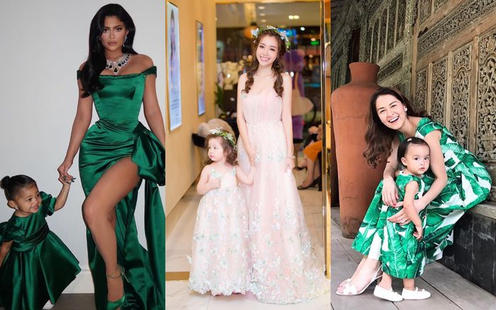 Thời trang đôi của mẹ con sao Việt: Hoa hậu Thu Thảo, Elly Trần khiến ai cũng xuýt xoa