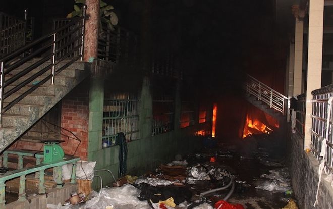 6 căn nhà ở Đồng Nai bốc cháy ngùn ngụt trong đêm