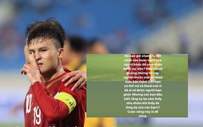 Quang Hải đáp trả gay gắt vì bạn gái bị fan của Nhật Lê 'tấn công'?
