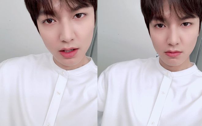 'Hoàng đế' Lee Min Ho diện áo trắng chất phát ngất selfie và gửi tặng fans thơ kỉ niệm 14 năm debut