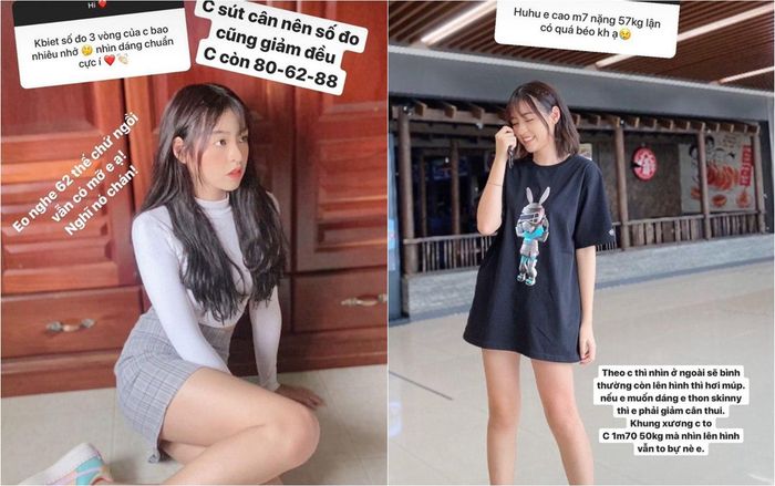 Hotgirl 'Bắp cần bơ' Thanh Tâm tiết lộ lý do vì sao thân hình vốn mi nhon vượt tiêu chuẩn nhưng lên hình lại 'đô con'
