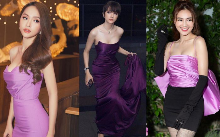 Sao Việt xóa định kiến đồ tím sến sẩm: Hương Giang, Ninh Dương Lan Ngọc đỉnh hết nấc!