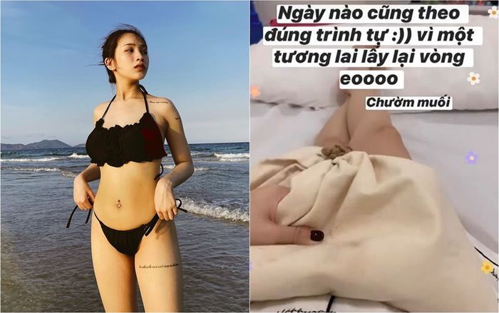 Ái nữ đại gia Minh Nhựa diện bikini khoe vóc dáng cực nuột nà chỉ sau gần 1 tháng sinh con