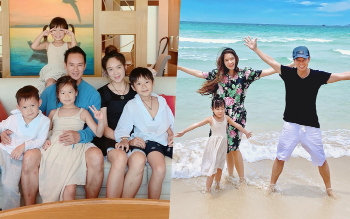 Lý Hải - Minh Hà đưa con đi biển, 'hâm nóng' tình cảm trước khi trở lại guồng quay công việc