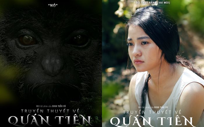 'Truyền thuyết về Quán Tiên' tung poster nhân vật: Hé lộ về con vượn 'thích người' bí ẩn trong truyền thuyết