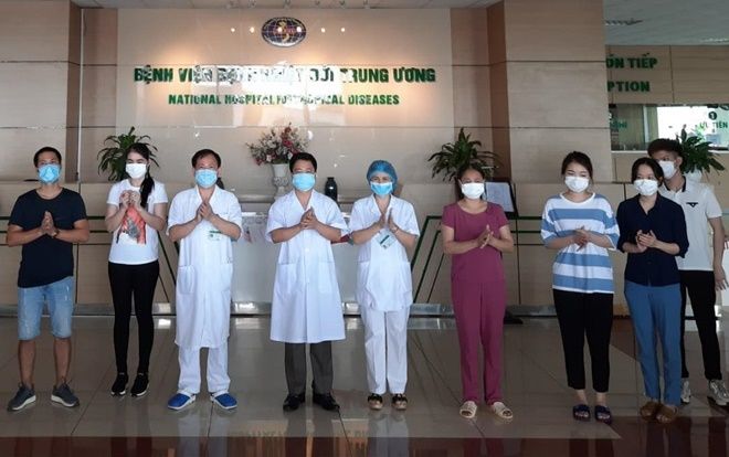Hôm nay 8 bệnh nhân mắc COVID-19 được công bố khỏi bệnh