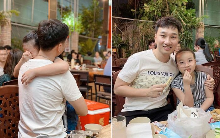 Lần đầu gặp lại nhau sau giãn cách xã hội, con gái MC Thành Trung ôm bố òa khóc nức nở khiến dân tình xúc động