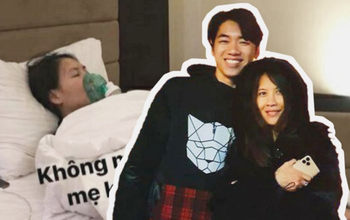 Mẹ nuôi K-ICM chia sẻ tình trạng ốm bệnh thường xuyên sau khi bức ảnh nằm thở khí truyền đi trên mạng