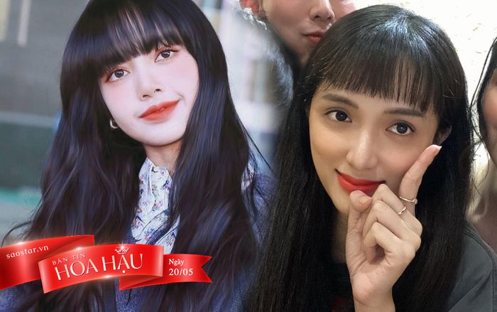 Hương Giang tự cắt tóc mái xinh xắn giống hệt Lisa Black Pink khiến fan trầm trồ