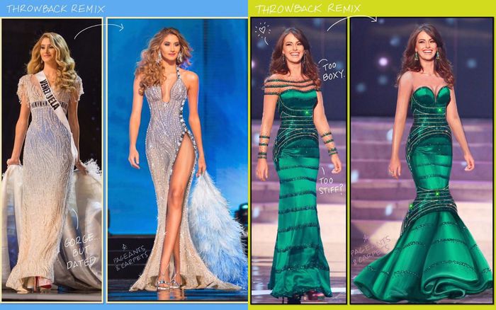 Váy dạ hội ở Miss Universe bị fan 'cắt chỉ may lại' và cái kết khiến ai cũng phải há hốc mồm