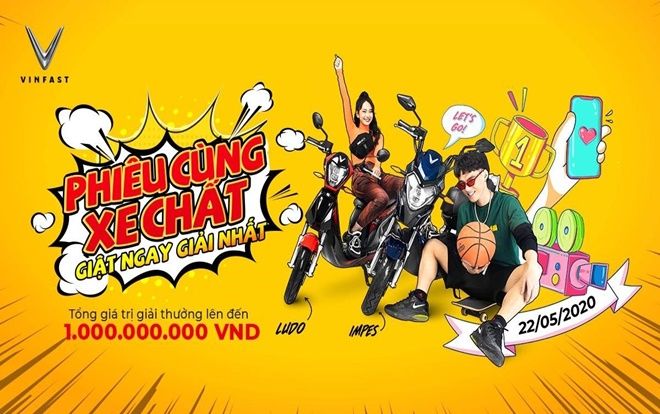VinFast chi 1 tỷ đồng tìm gương mặt đại diện cho hai dòng xe máy điện Impes, Ludo