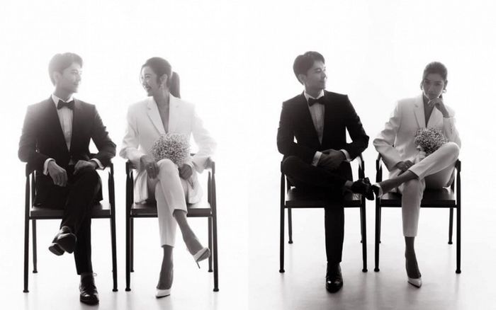 Hé lộ những bức ảnh cưới đầu tiên của Thúy Vân và bạn trai doanh nhân