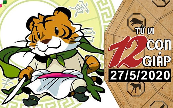 Tử vi thứ 4 ngày 27/5/2020 của 12 con giáp: Dần dễ bị tiểu nhân dở trò sau lưng, Ngọ cẩn thận mất việc