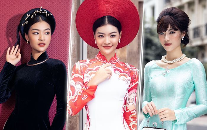 Á hậu Kiều Loan diện áo dài truyền thống 3 miền, 'thả thính' sắn sàng thi Miss World 2020