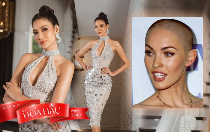 Hoàng Thùy lầy lội đòi cắt tóc đầu đinh, fan phản đối: 'Chị đẹp nhất style Miss Universe'