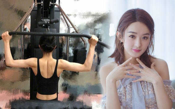 'Gái một con' Triệu Lệ Dĩnh gây sốc cực mạnh với màn khoe cơ bắp cuồn cuộn khó tin