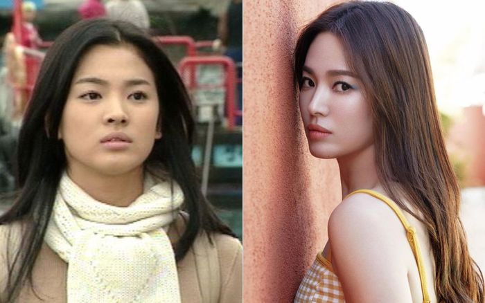 Song Hye Kyo bị đào mộ loạt ảnh cách đây 20 năm, mặt tròn xoe, nặng tới 70kg