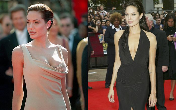 Những lần Angelina Jolie khoe trọn 'đôi gò bồng đảo' trong váy dạ hội, tỏa sáng trên thảm đỏ