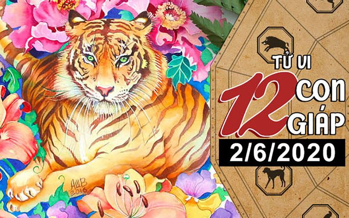 Tử vi thứ 3 ngày 2/6/2020 của 12 con giáp: Dần thu nhập cải thiện, Mão nên đề phòng tiểu nhân